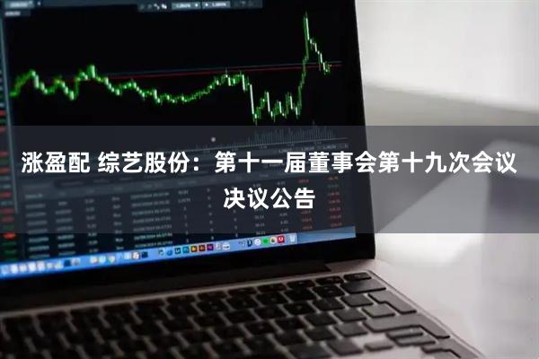涨盈配 综艺股份：第十一届董事会第十九次会议决议公告