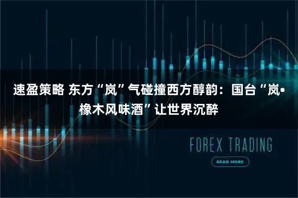速盈策略 东方“岚”气碰撞西方醇韵：国台“岚•橡木风味酒”让世界沉醉
